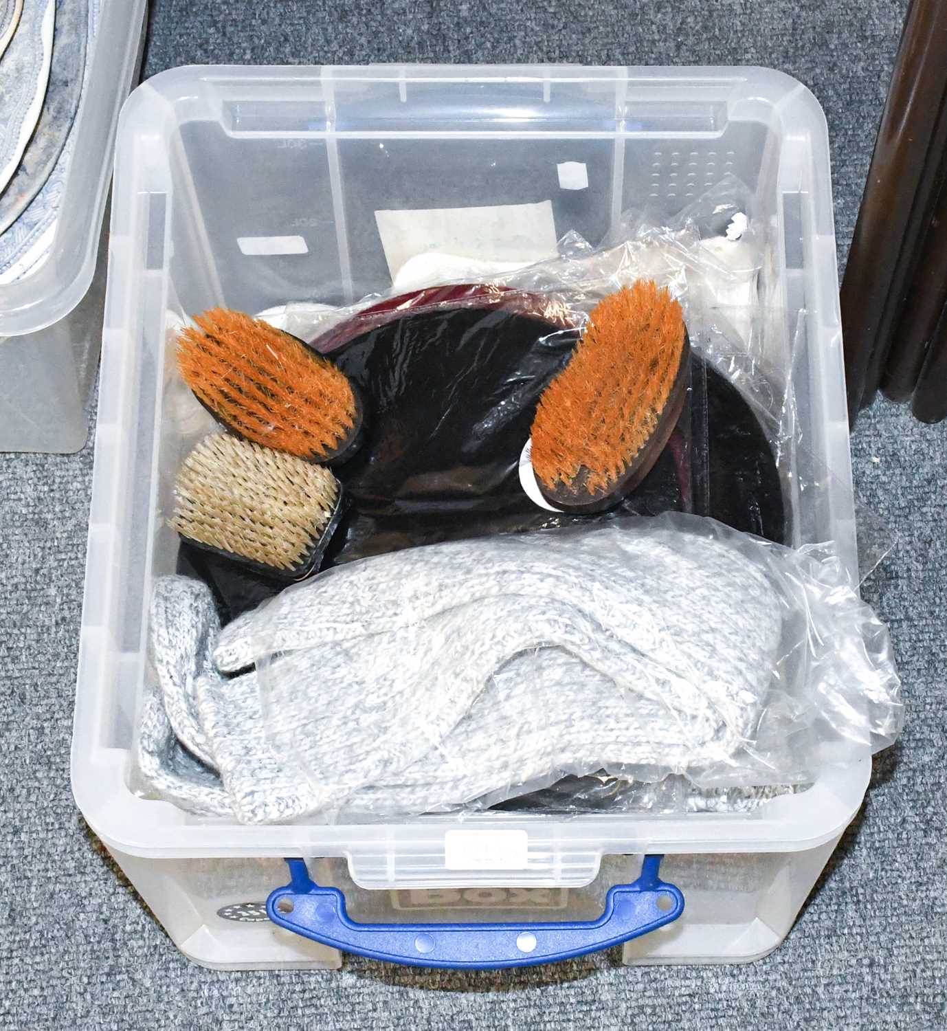 Assorted Ladies and Gents Costume and Accessories, comprising gents socks, clothes brushes, wool - Image 5 of 5