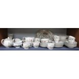 A Johnstone Brothers Pattern Dinner and Tea Service, Indian Tree Pattern Including, two tureens, a