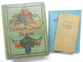 Vintage Stamp Collection, in 'The Queen' album incl. penny black, Canada 10cts Jubilee partly
