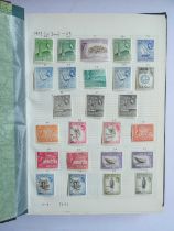 Stamp Collection in Eight Volumes, including Aden QEII first issues to 20/- mint with varieties,