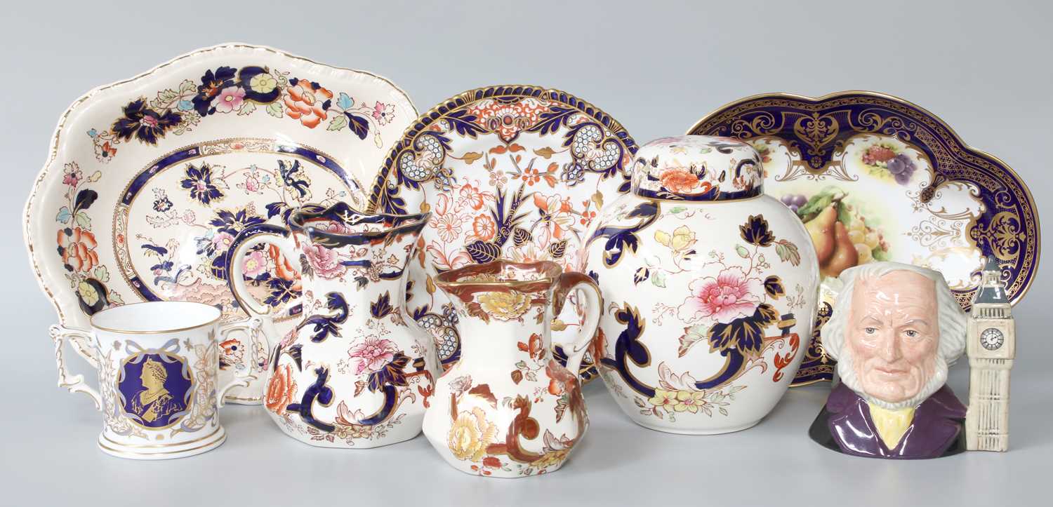 20th Century Ceramics, to include Masons, Royal Crown Derby, Royal Doulton, Coalport, Lladro, - Image 4 of 4
