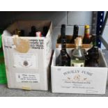 A Large Quantity of World Wines and Spirits Including, French Bordeauxs, Rum, Madiera, Sherry,