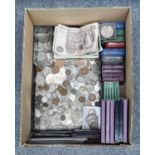 Mixed Lot of Coins, Proof Sets and Banknotes, highlights include; 6x UK proof sets, (4x) 1970 and (