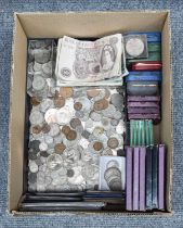 Mixed Lot of Coins, Proof Sets and Banknotes, highlights include; 6x UK proof sets, (4x) 1970 and (