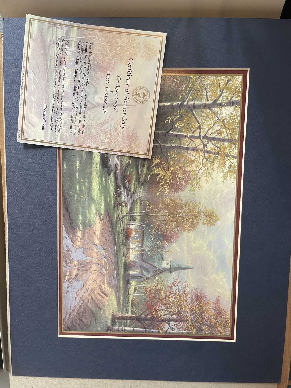 A Group of Thomas Kincade Prints, all with certificates They are all in generally very good - Image 7 of 18