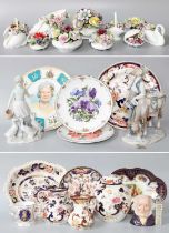 20th Century Ceramics, to include Masons, Royal Crown Derby, Royal Doulton, Coalport, Lladro,