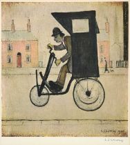 After Laurence Stephen Lowry RBA, RA (1887-1976) "The Contraption" Signed, with the blindstamp for