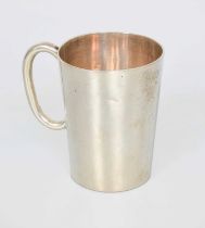 A German Silver Christening-Mug, by Koch and Bergfeld, Bremen, Early 20th Century, tapering