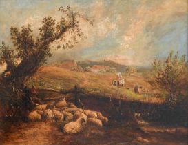 British School (19th Century) "After the Storms" Oil on canvas, together with a further oil on panel