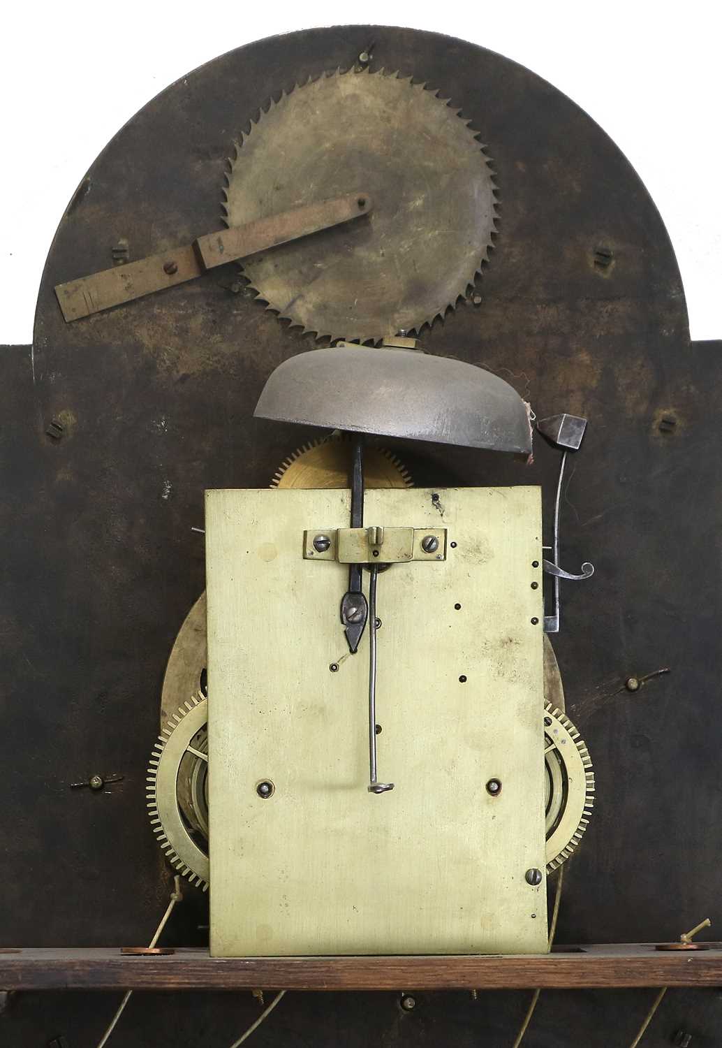 An Oak Eight Day Longcase Clock, signed Roger Parkinson, Richmond, 18th Century and Later, broken - Image 2 of 3