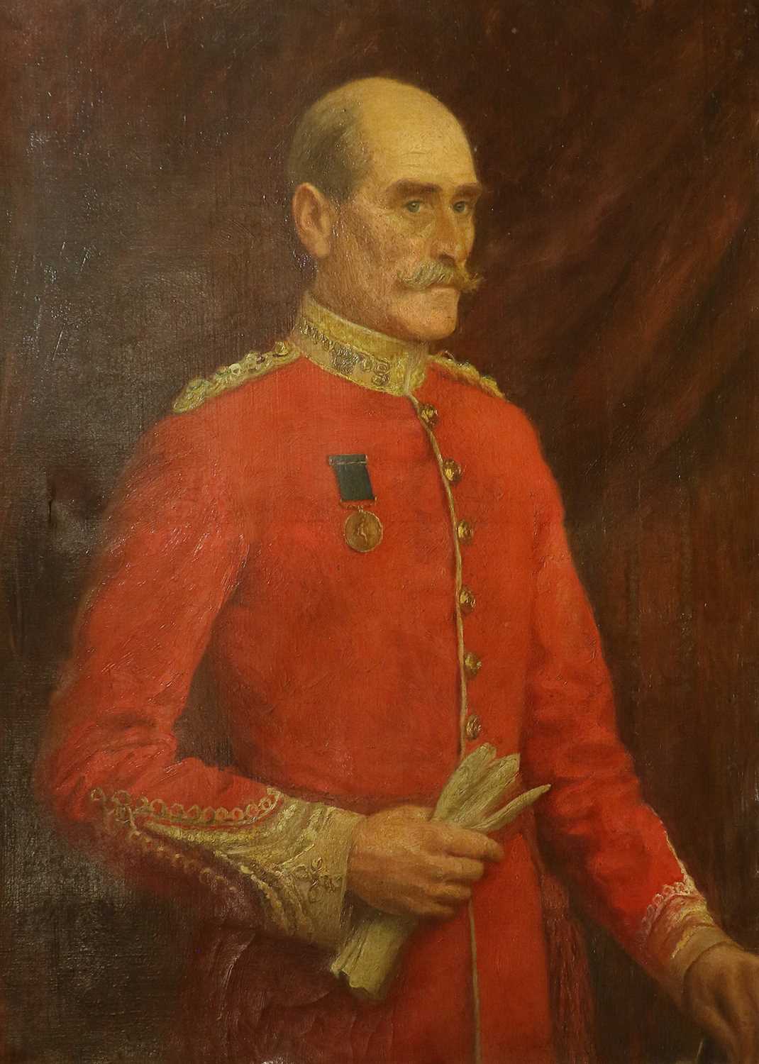 British School (Early 20th Century) Portrait of a gentleman, believed to be a Governor of Malta