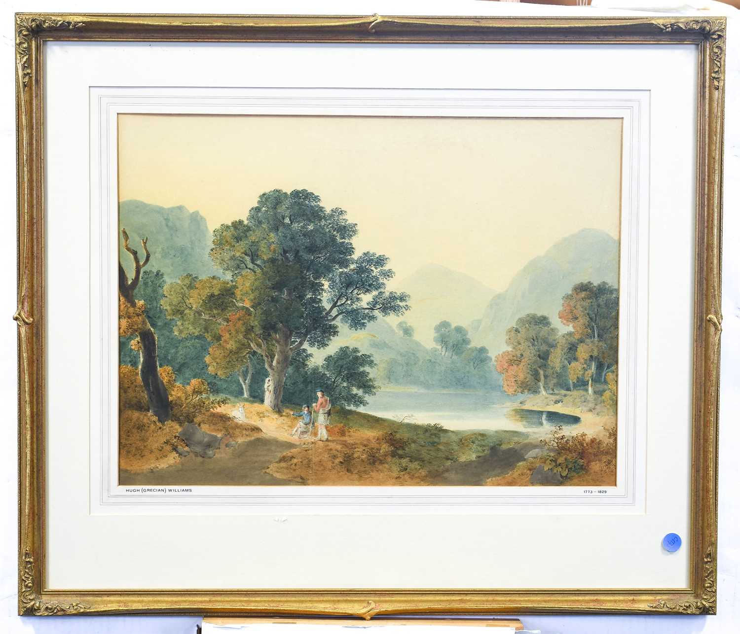 Hugh William "Grecian" Williams FRSE (1773–1829) Scottish "On Loch Auchry, West Highlands" With - Image 6 of 23