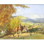 Vernon de Beauvoir Ward (1905-1985) "Autumn" Signed, oil on canvas, 38.5cm by 49cm