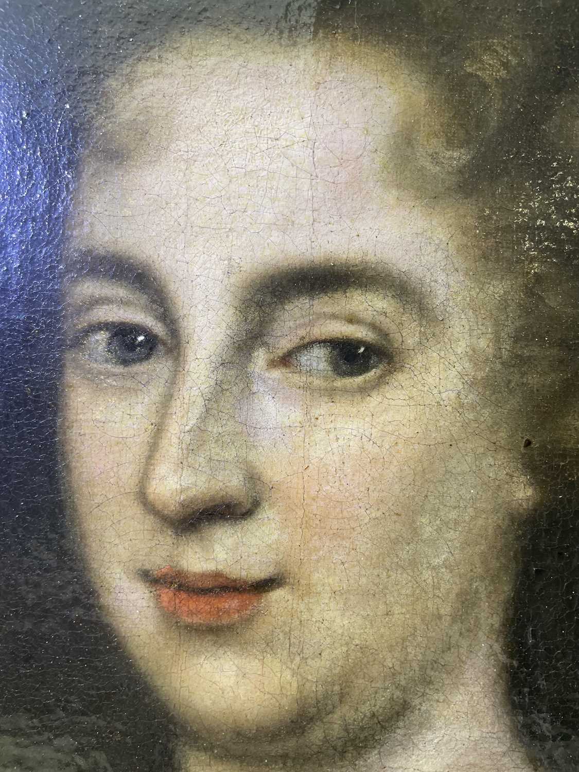 British School (17th century) Portrait of a lady, Barbara (Widman) O'Reilly (according to - Image 10 of 25