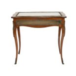 A Late 19th Century French Rosewood and Gilt-Metal-Mounted Bijouterie Table, in Louis XV-style, of