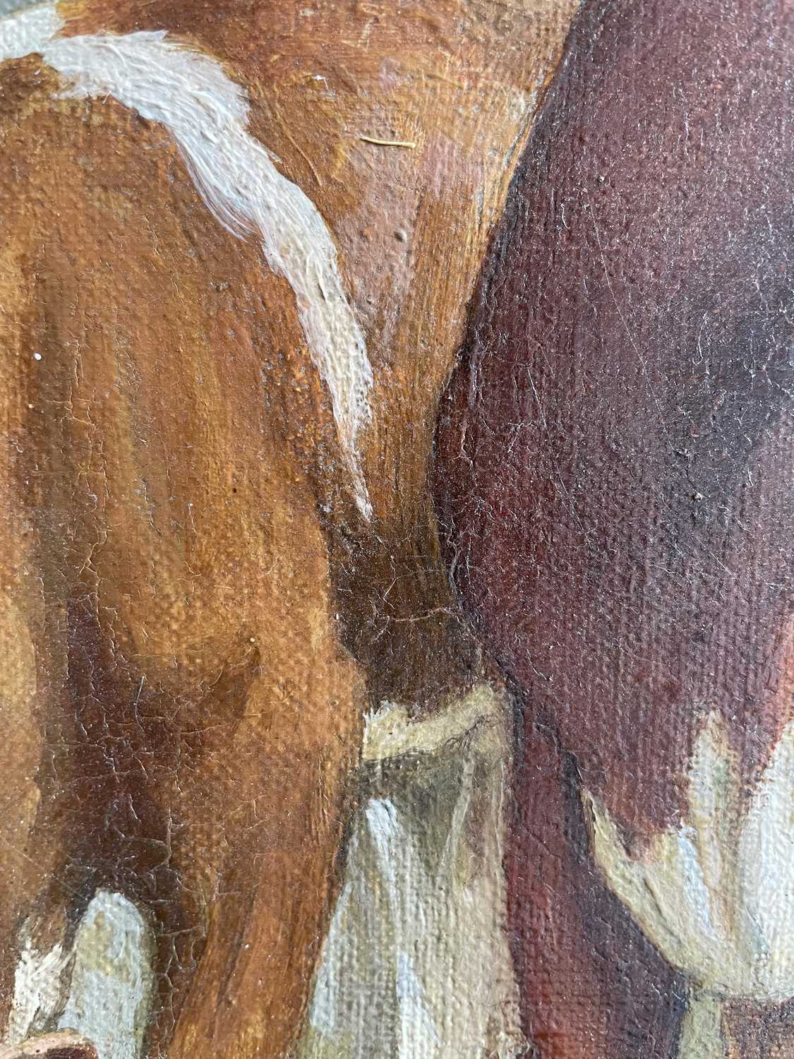 William Gunning King (1859-1940) Feeding the calves Signed, oil on canvas, 37.5cm by 47.5cm All keys - Bild 8 aus 12