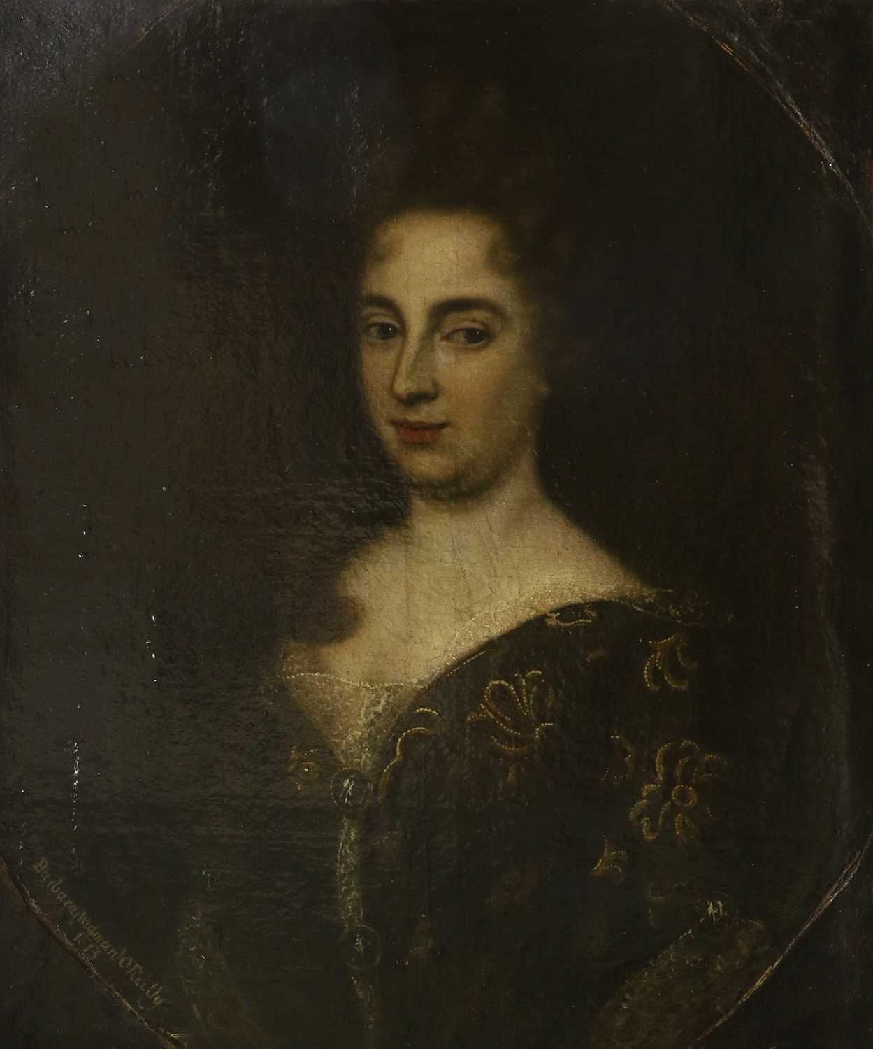 British School (17th century) Portrait of a lady, Barbara (Widman) O'Reilly (according to