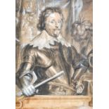 Manner of Sir Anthony Van Dyck (1599-1641) Flemish Portrait of a man wearing armour, three-quarter