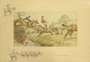 After Charles Johnson Payne ''Snaffles'' (1884-1967) "Prepare to Receive Cavalry" Signed in