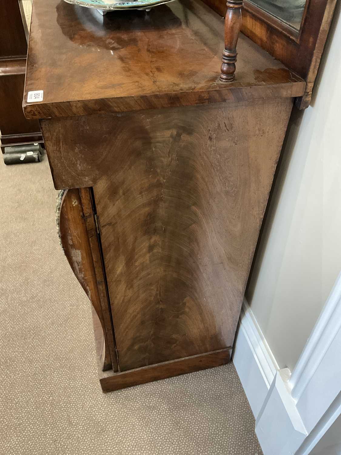 A Regency Mahogany and Gilt-Metal-Mounted Chiffonier, early 19th century, the superstructure with - Image 3 of 8