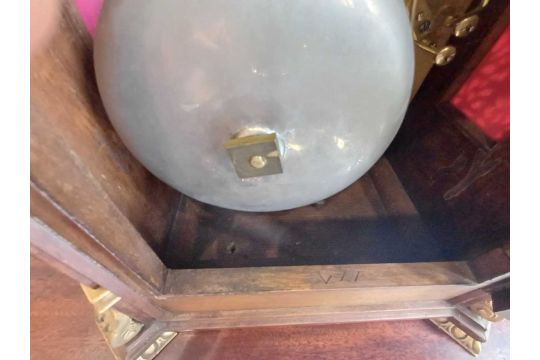 A Walnut Quarter Striking Table Clock, signed Bethel Jacobs, Hull, 7 White Friar Gate, circa 1890, - Image 11 of 16