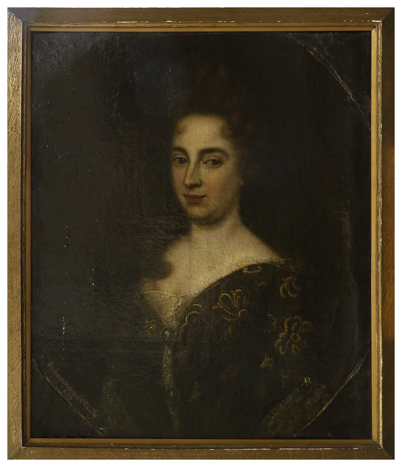 British School (17th century) Portrait of a lady, Barbara (Widman) O'Reilly (according to - Image 2 of 25