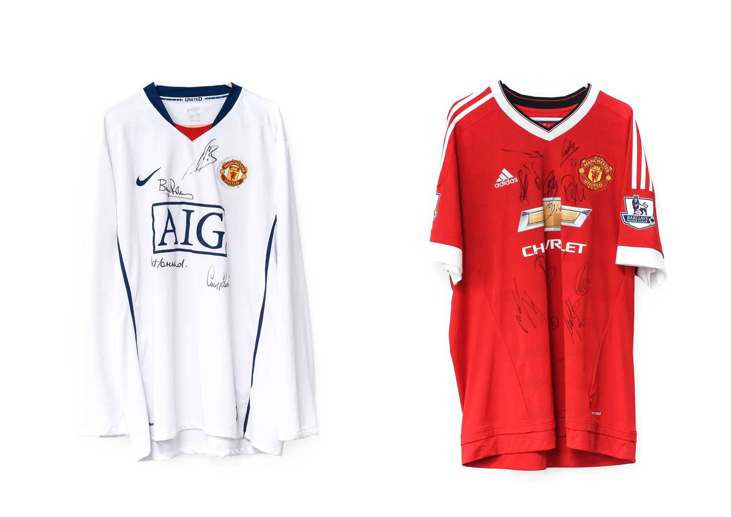 Manchester United Signed Football Shirts