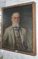 Frank Ernest BERESFORD (1881-1967) oil on canvas portrait of Professor George Lyman Kittredge (