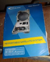 Philex HD portable satellite system in case (for caravans, camper vans, etc.)