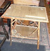 Victorian bamboo table