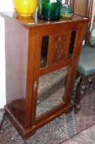 Edwardian mahogany music cabinet