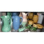 Collection of assorted Sylvac pottery (9 items)