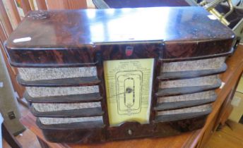Bakelite cased Philips radio type 215-A29