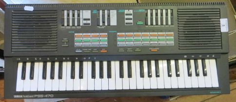 Yamaha Portasound keyboard model No. PSS-470 stereo