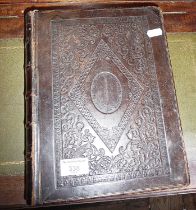 1859 Holy Bible, pub. Oxford University Press and appointed to read in churches, full leather