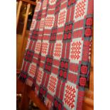 Welsh wool blanket 92" x 84"
