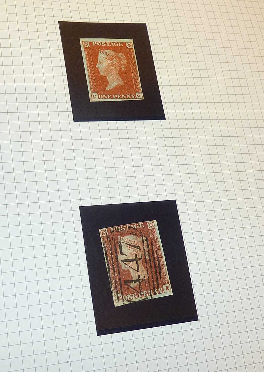 Good stamp collection in album with two Mulready envelopes, Victorian stamps (inc. a Penny Black), - Image 4 of 16