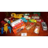 Marklin 8007 Volkswagen van "GASOLINO" with box and other diecast vehicles inc Corgi Toys and Lesney