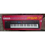 Yamaha Portatone PSR-7 electronic keyboard