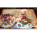 Vintage bead and shell necklaces