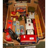 Tinplate and diecast toys and vehicles, inc. Corgi