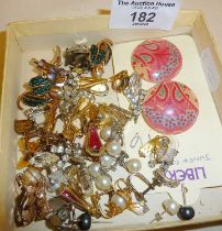 Jay Flex Sterling vintage clip-on earrings and others inc. Liberty
