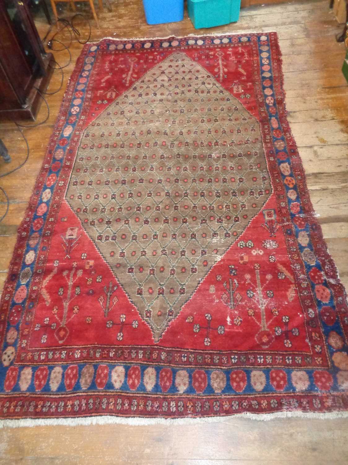 Persian carpet, 200cms x 165cms - Image 4 of 4