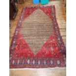 Persian carpet, 200cms x 165cms