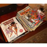 Large collection of assorted Marvel (Collectors Editions) & Beano comics, and three DK/Marvel