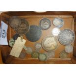 Victorian and Georgian old coins, all pre 1920 silver. Combined weight approx. 86g