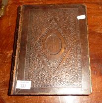 1859 Holy Bible, pub. Oxford Universit Press and appointed to read in churches, full leather