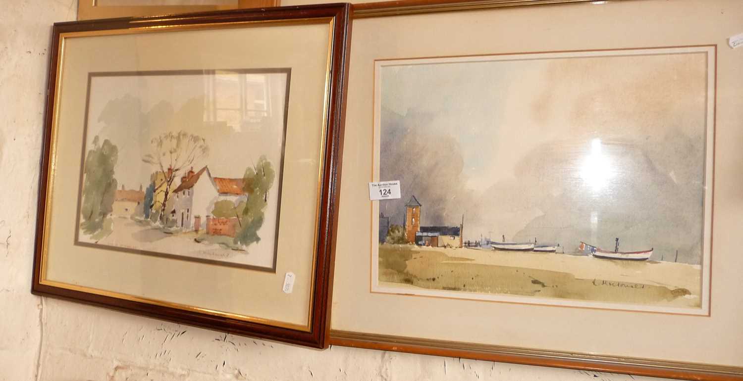 Two 20th c. watercolours by L. Macdonald