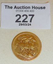 1889 gold sovereign