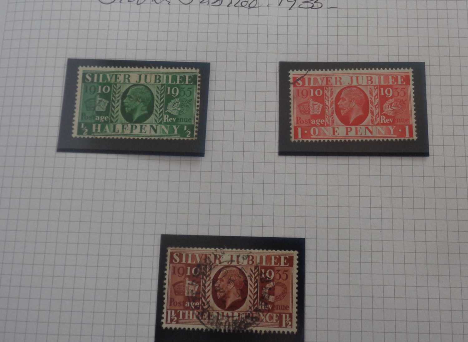 Good stamp collection in album with two Mulready envelopes, Victorian stamps (inc. a Penny Black), - Image 12 of 16